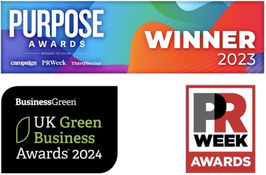The Greenhouse team celebrating an award win