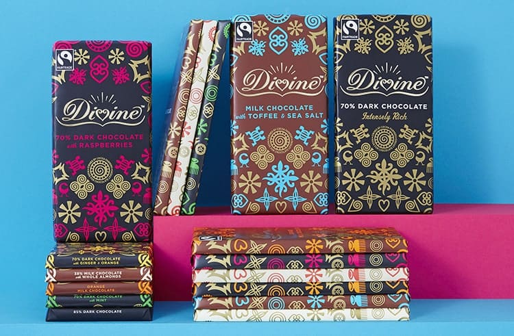 Divine Fairtrade chocolate