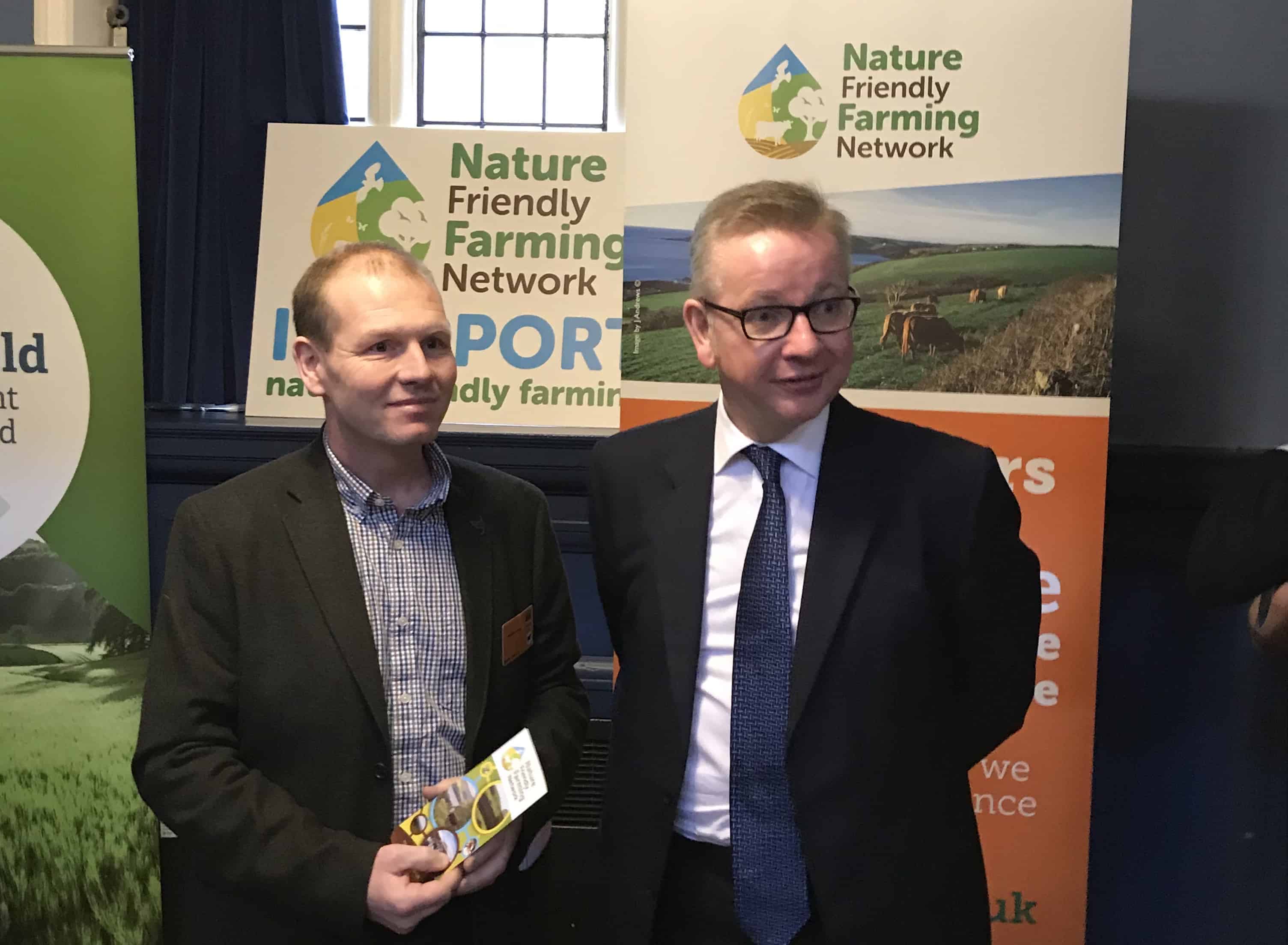 Michael Gove meets NFFN chair Martin Lines